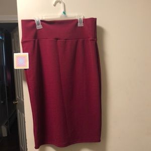 LuLaRoe Cassie Pencil Skirt Knee Length